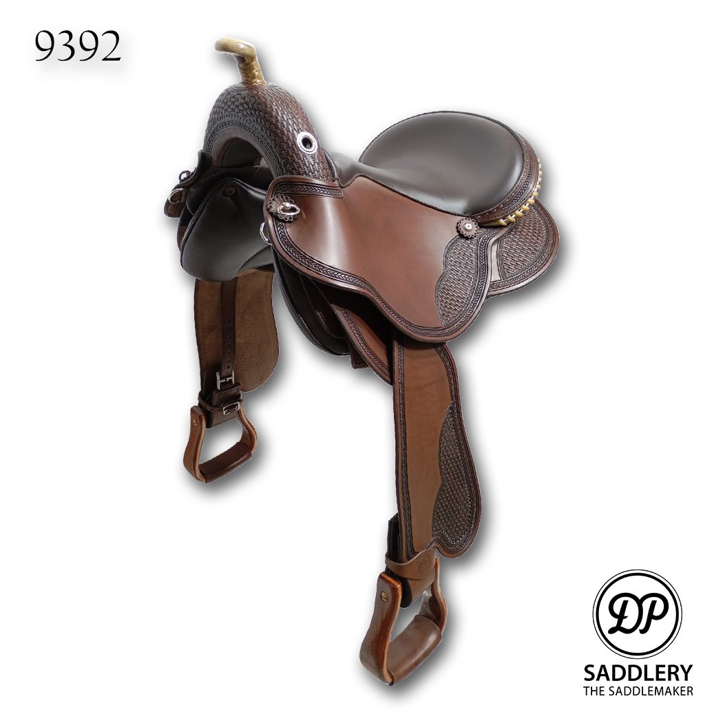 DP Saddlery Quantum Short and Light 9392 S2 WD With Western Skirt
