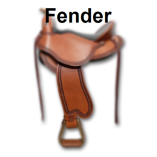DP Saddlery Quantum Fender
