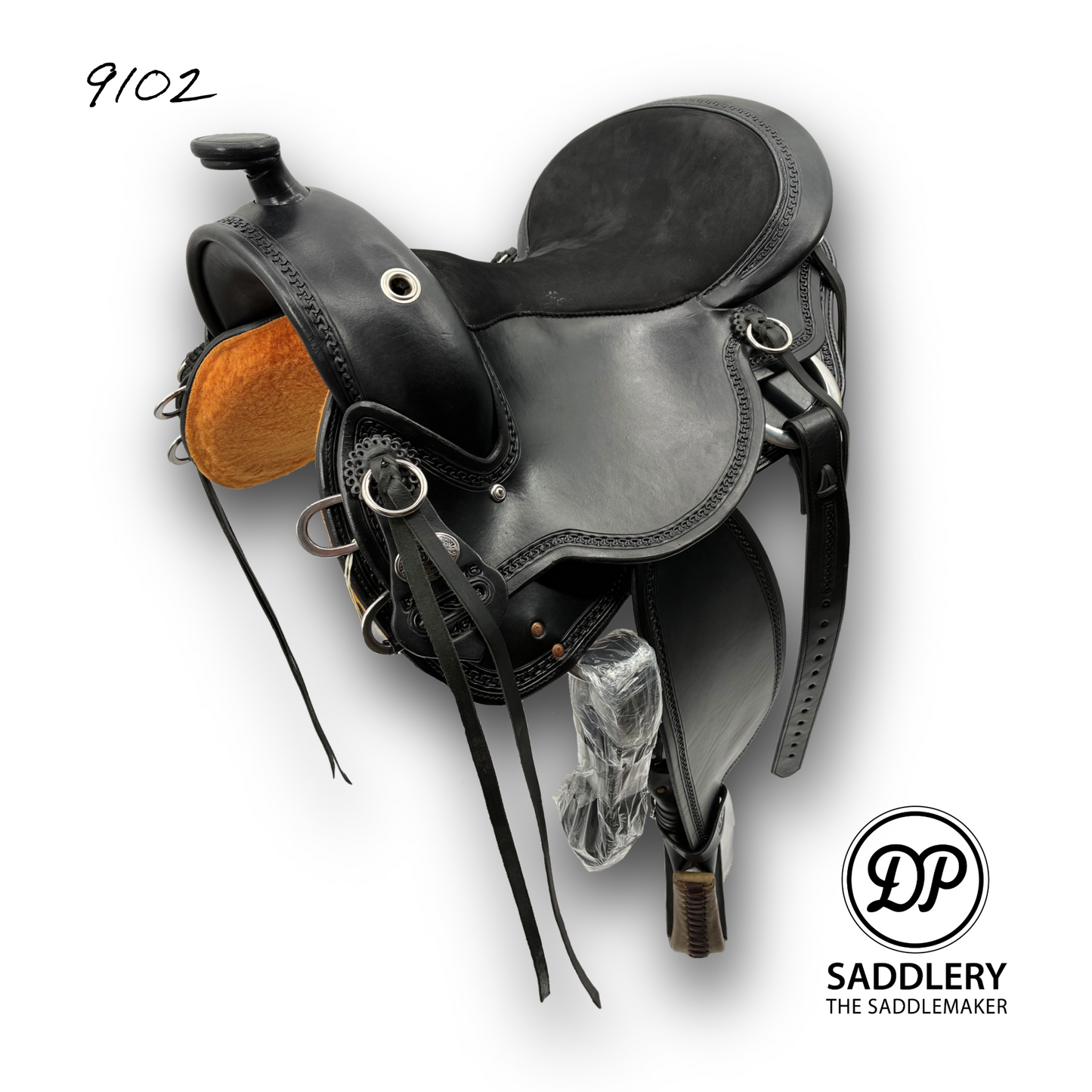 DP Saddlery Flex Fit Trail Ranger 9102 16in