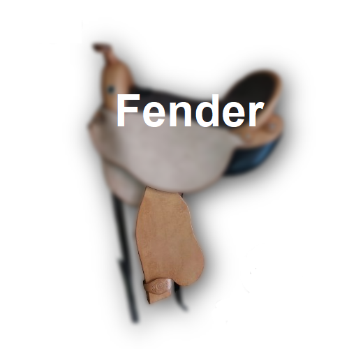 DP Saddlery Quantum Fender