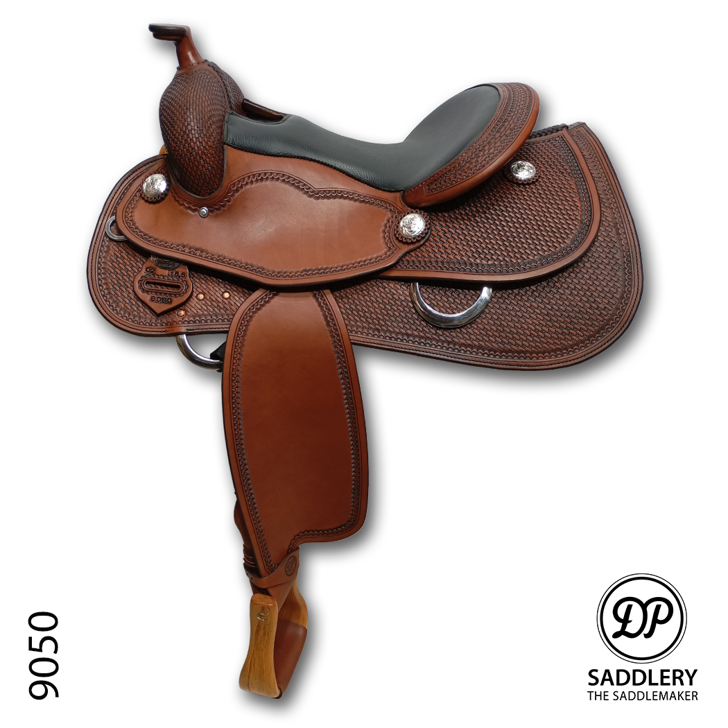 DP Saddlery Western Reiner 9050 15.5 in