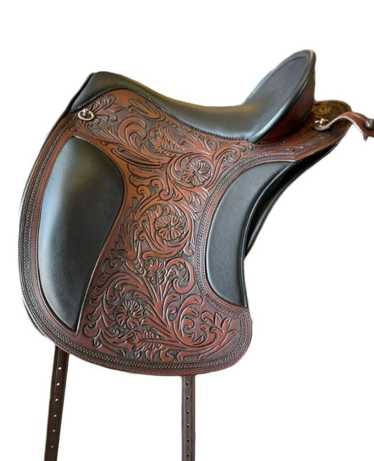 DP Saddlery El Campo Floral 5753 S2