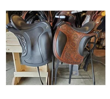 DP Saddlery El campo extended flap Top Hat Tack