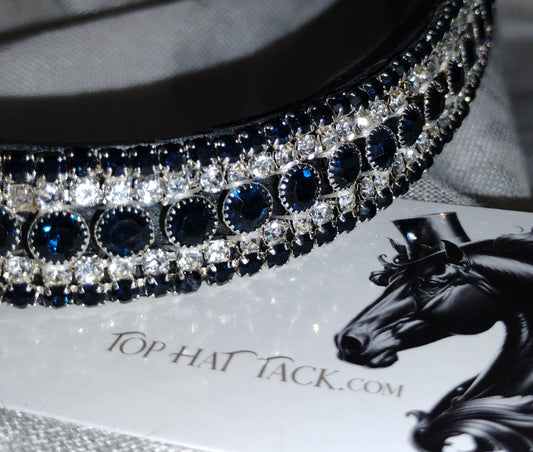 New! Navy Ultra Browband