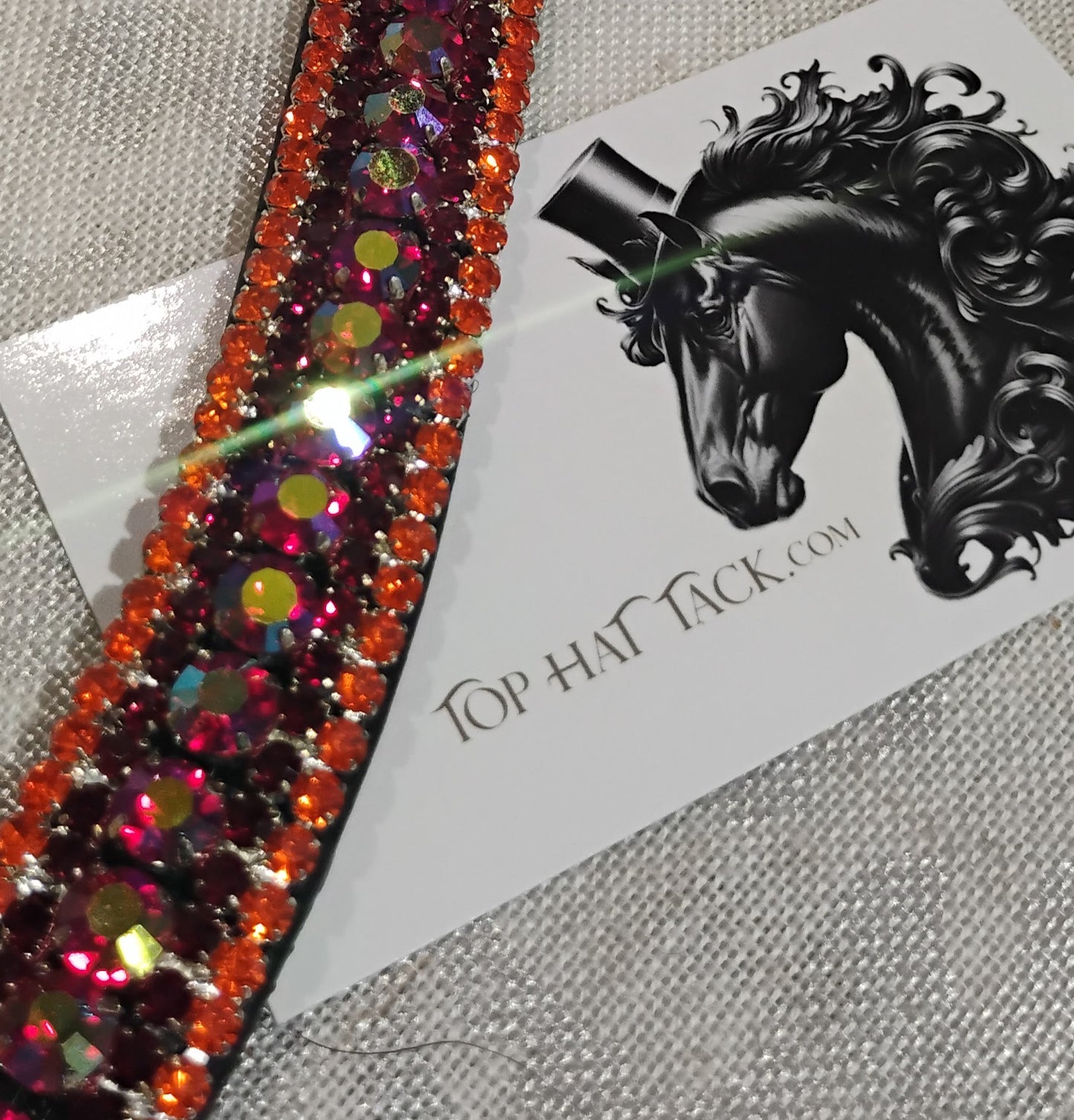 New! Fire Red Browband