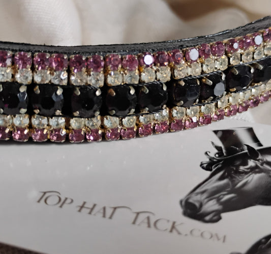 Purple Rose Browband