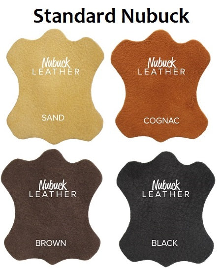 DP Saddlery Standard Nubuck Saddle Leather Colors