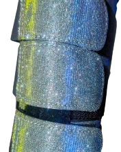 Winter Iridescent Glitter Splint Boots Limited Edition