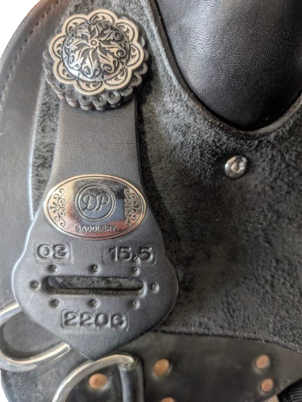DP Saddlery Western Rough Out Trainer 7280 15.5 DEMO