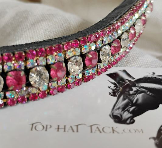 Pink Aurora Browband
