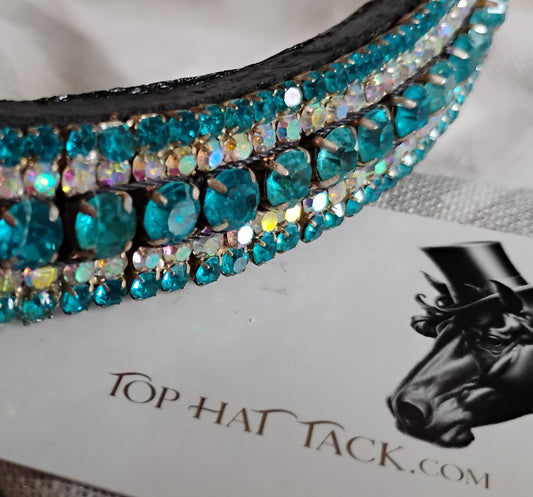 Teal Aurora Browband
