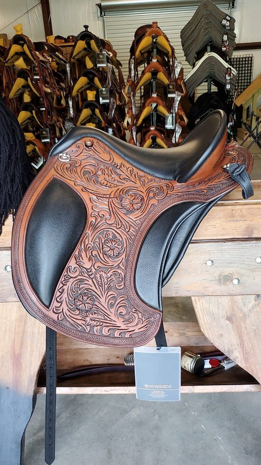 DP Saddlery El Campo Floral 3330 S1