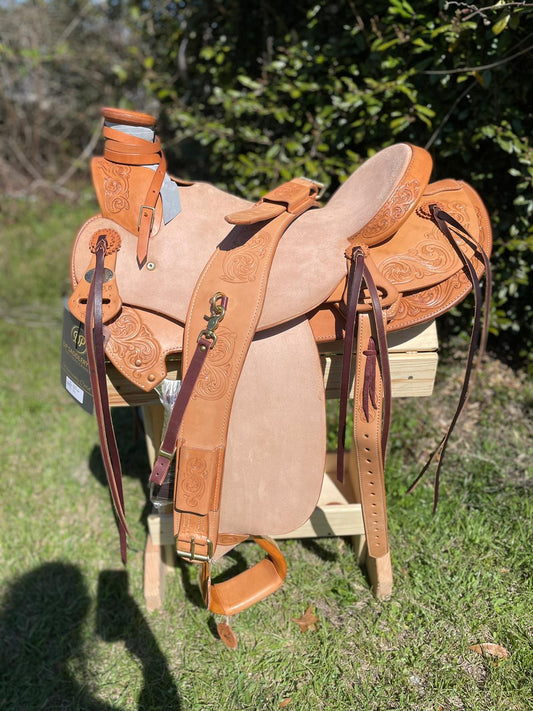 DP Saddlery Western Wade 4652 16.5