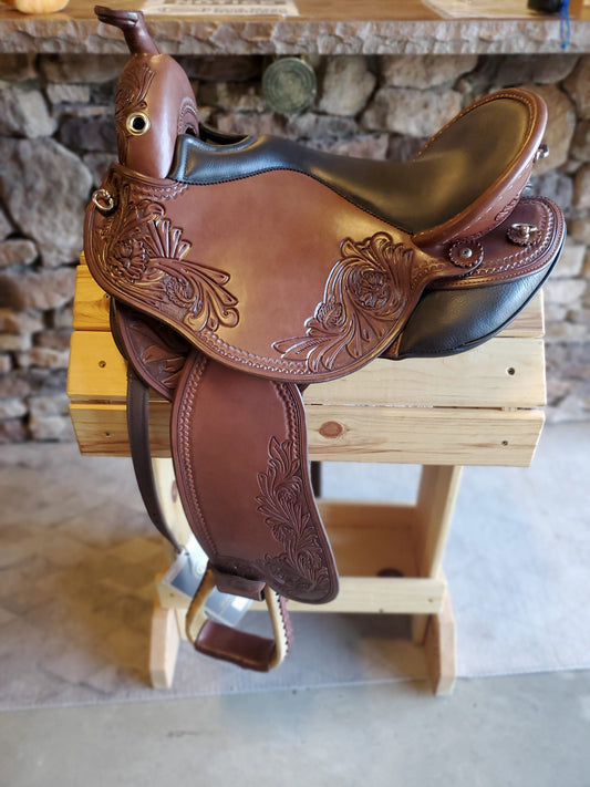 DP Saddlery Quantum Short and Light 7412 WD S2