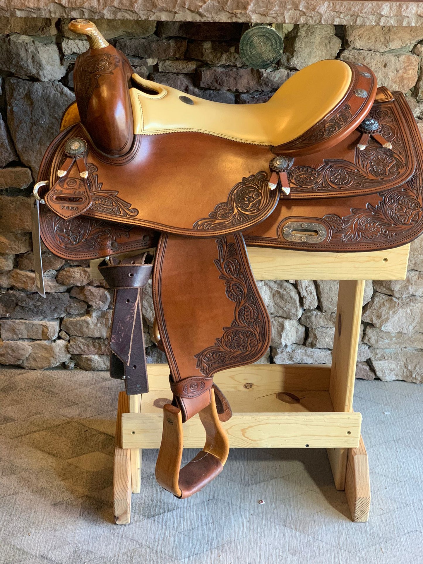 DP Saddlery Western R.P Reiner 584 16.5in