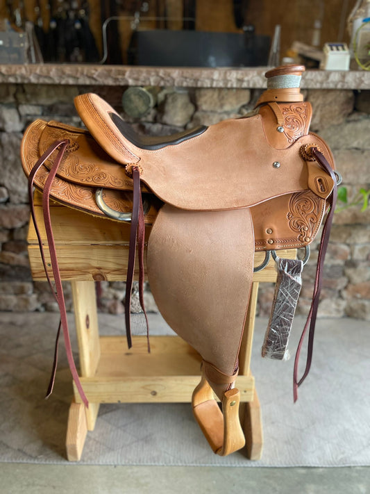 DP Saddlery Western Wade 5855 15.5