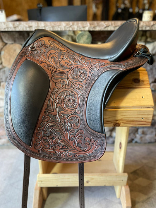 DP Saddlery El Campo Floral 5947 S2