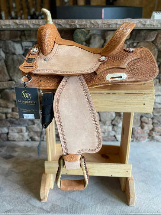 DP Saddlery Western Barrel Saddle 6140 13.5in