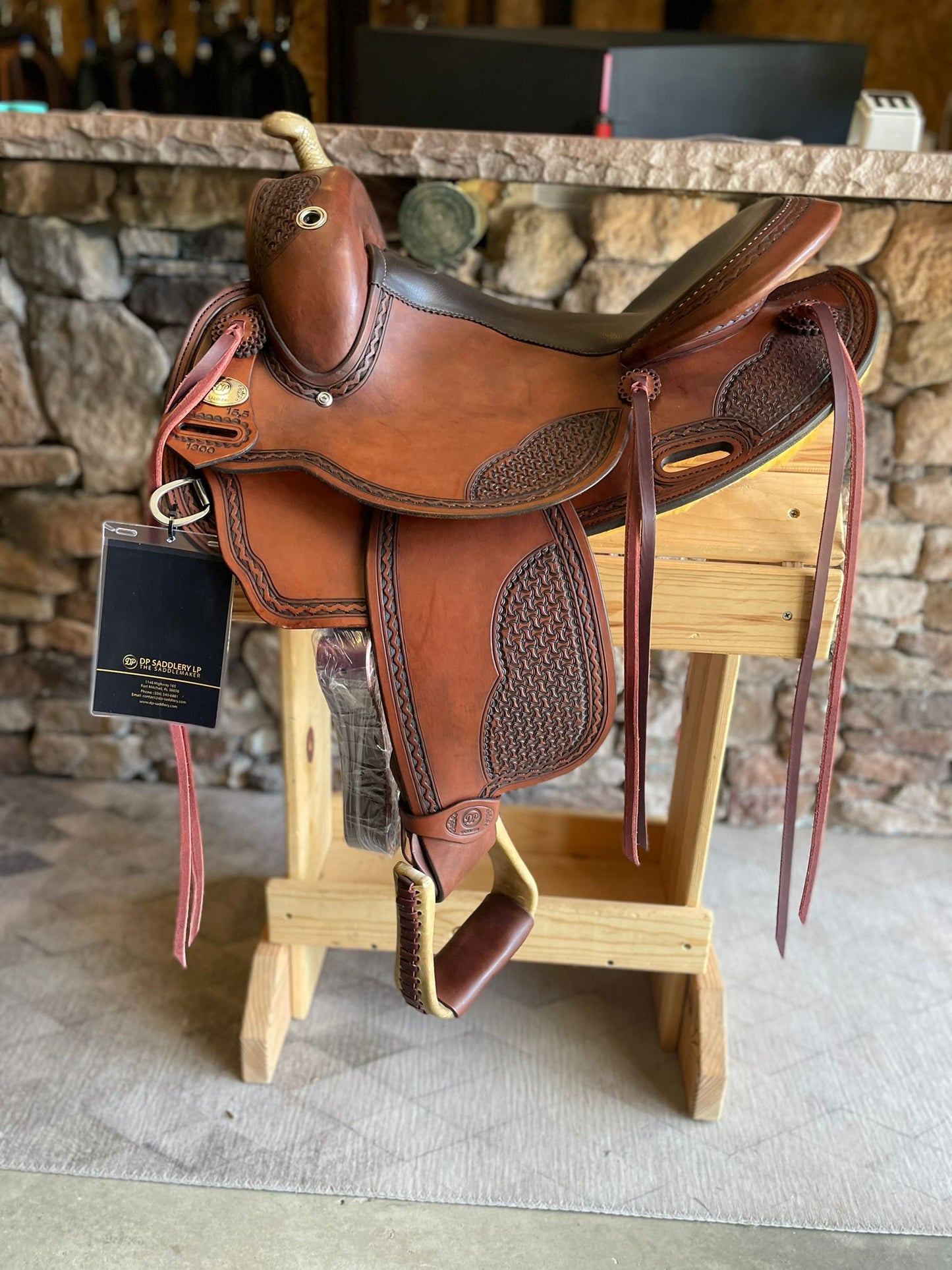 DP Saddlery Flex Fit Nevada 6340 15.5in