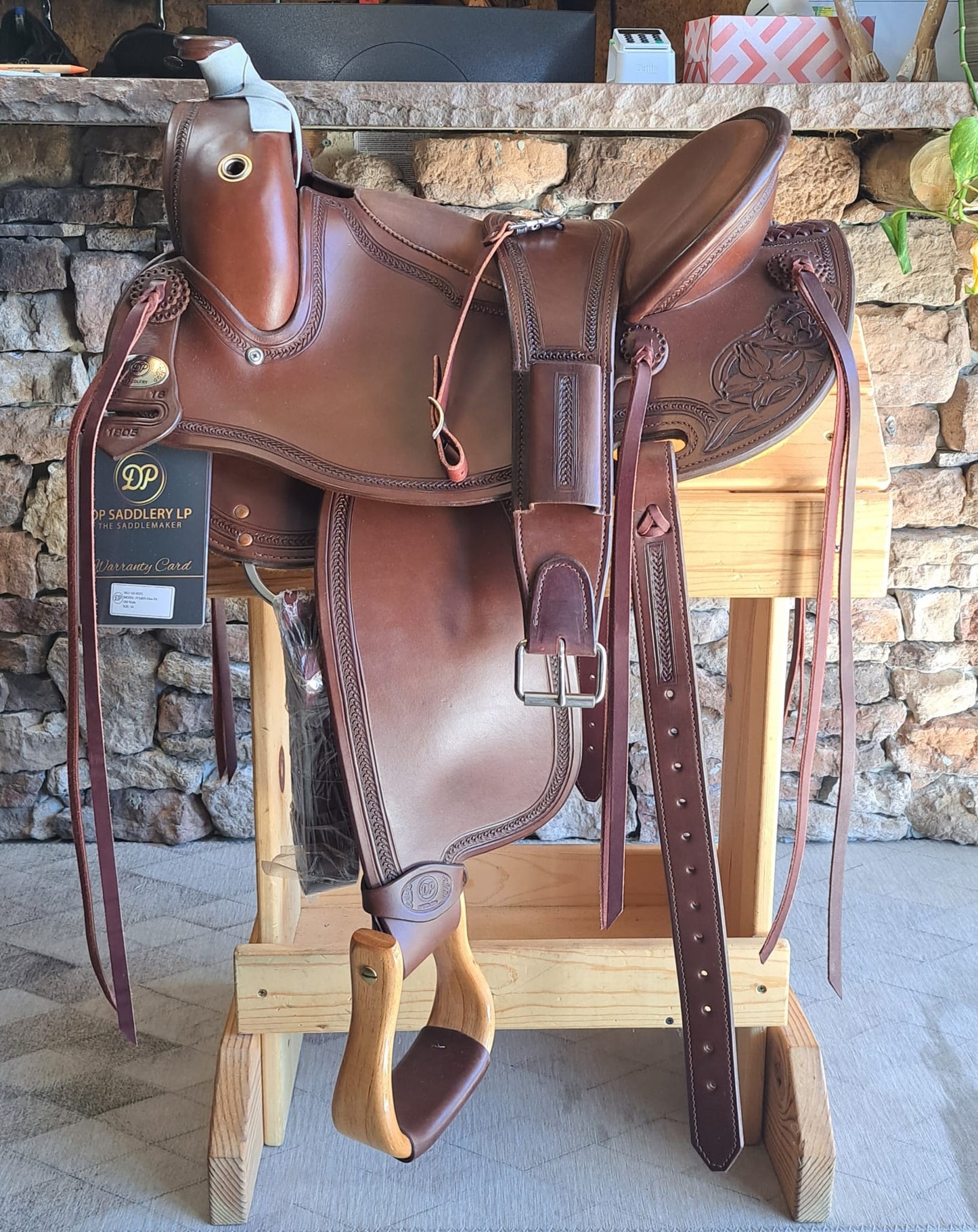 DP Saddlery Flex Fit Old Style 6571 16in