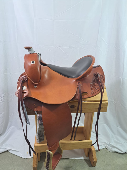 DP Saddlery Flex Fit Old Style 6607 15.5in