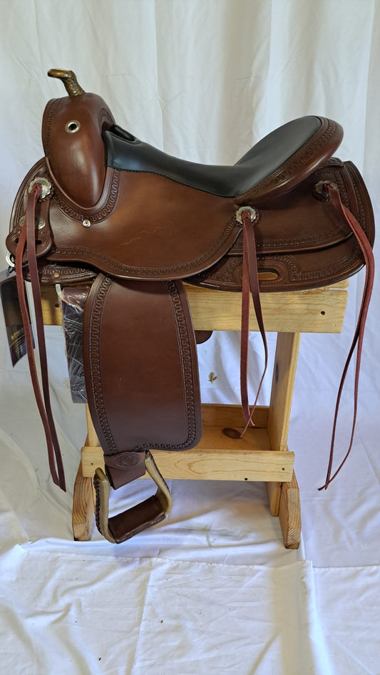 DP Saddlery Flex Fit Midwest 6767 16in