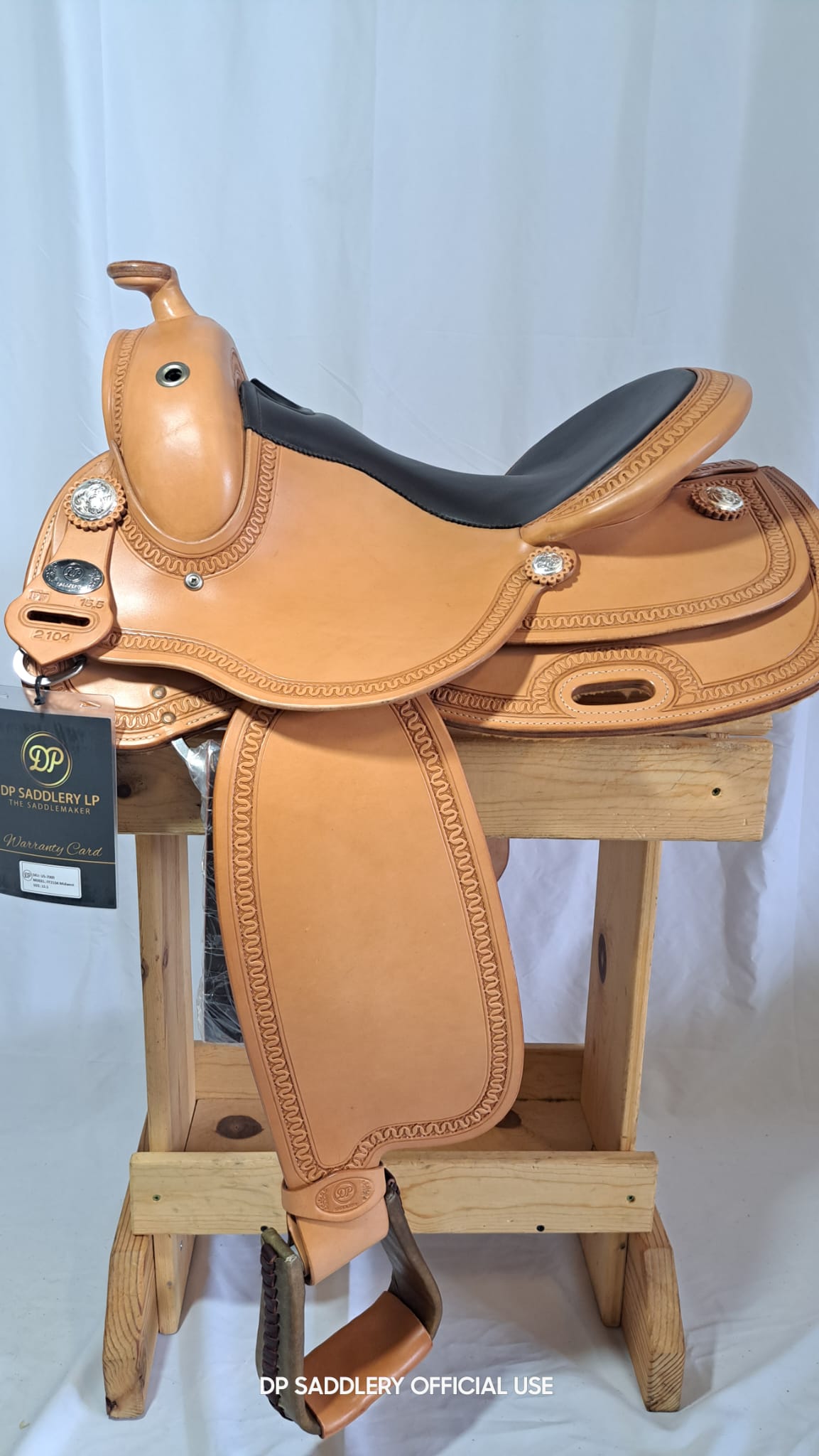 DP Saddlery Flex Fit Midwest 7000 15.5in