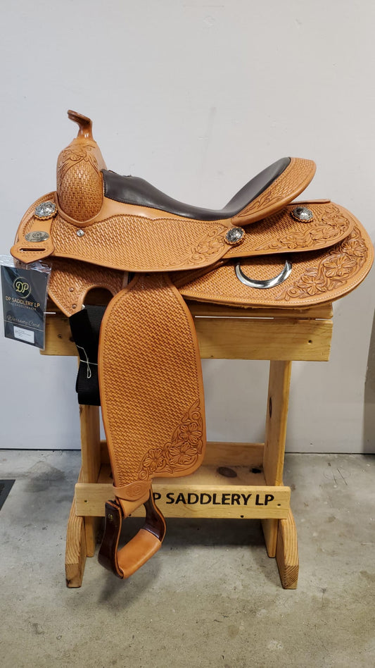 DP Saddlery Western Reiner 7023 16 in