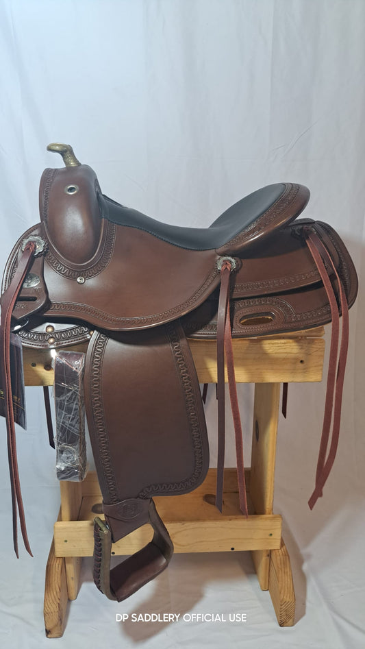 DP Saddlery Flex Fit Midwest 7025 15in