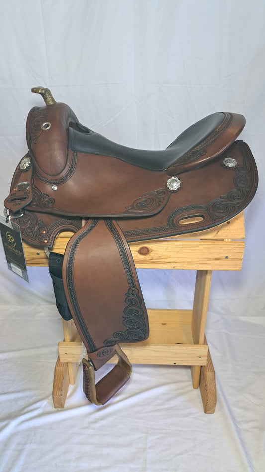 DP Saddlery Flex Fit Bartmann 7145 16.5 in