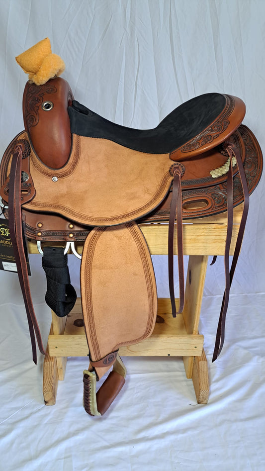 DP Saddlery Flex Fit Bartmann 7228 15.5in