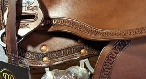 DP Saddlery Flex Fit Midwest 7387 16in