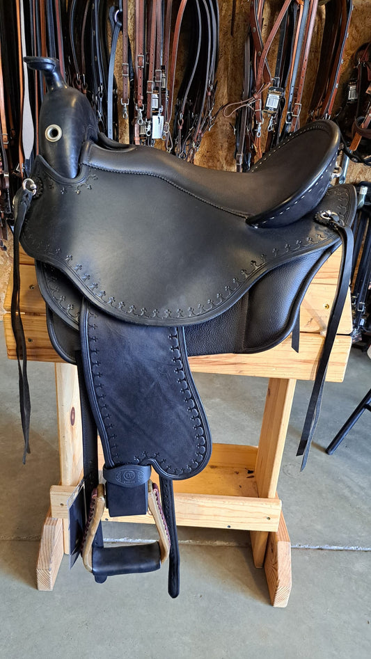 DP Saddlery Quantum Western 7413 S2