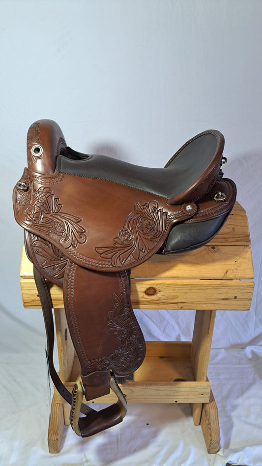 DP Saddlery Quantum Short and Light No Horn 7450 S2