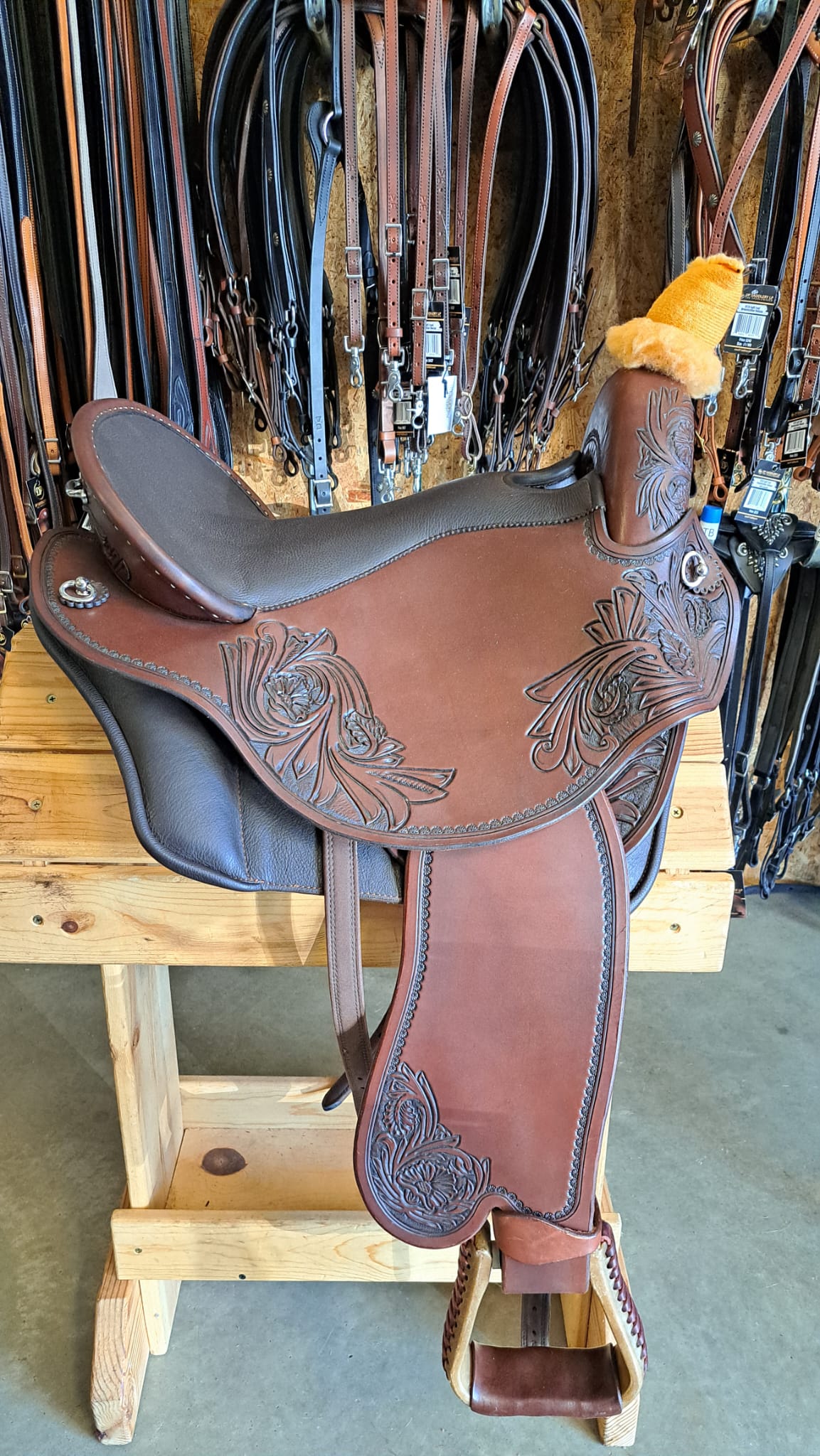 DP Saddlery Quantum Western 7485 S2