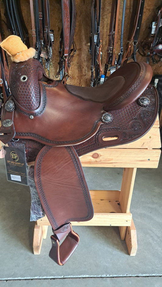 DP Saddlery Western Flex Fit Canyon 7613 16in