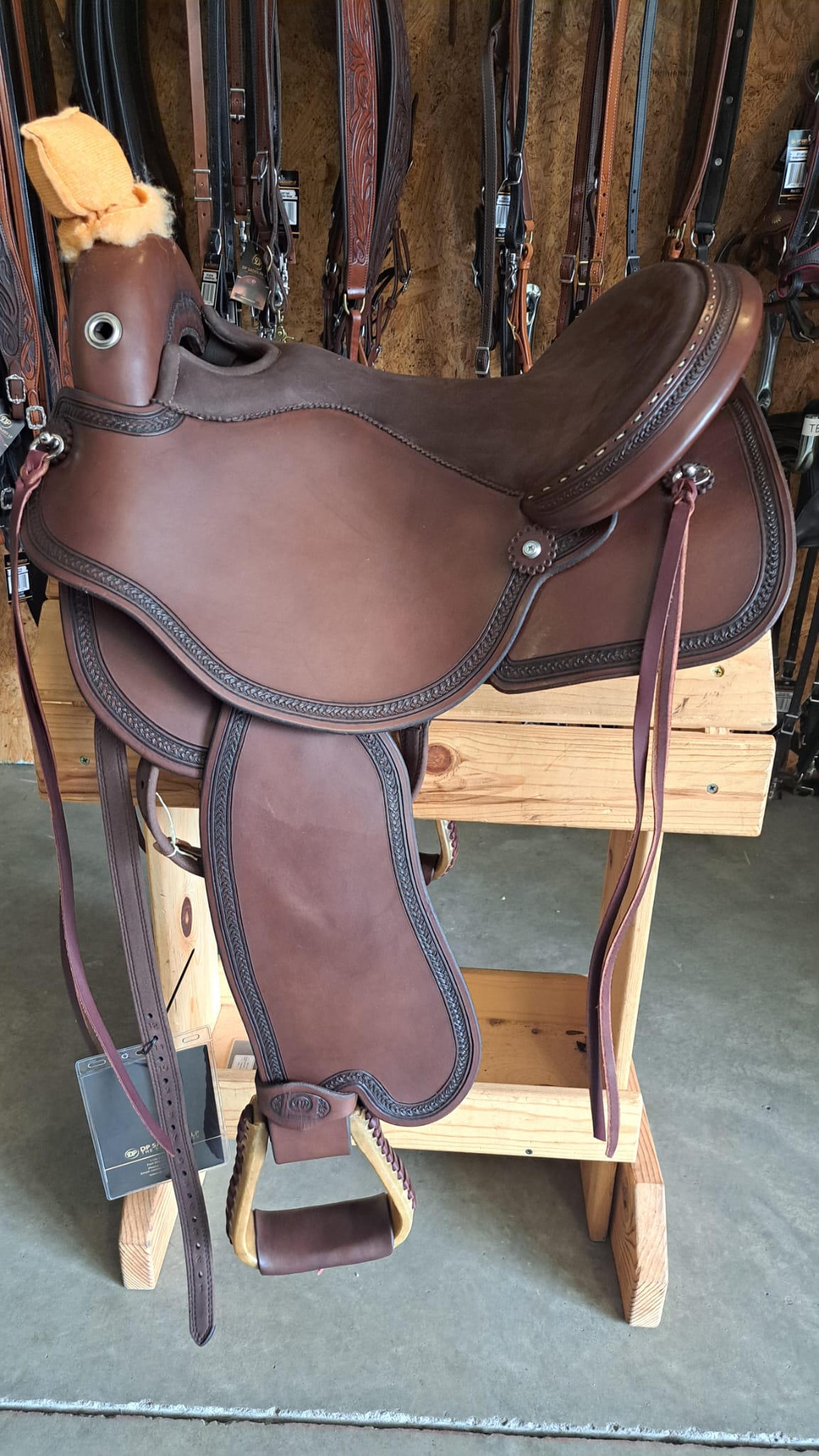 DP Saddlery Quantum Short and Light 7639 WD S2 With Western Skirt