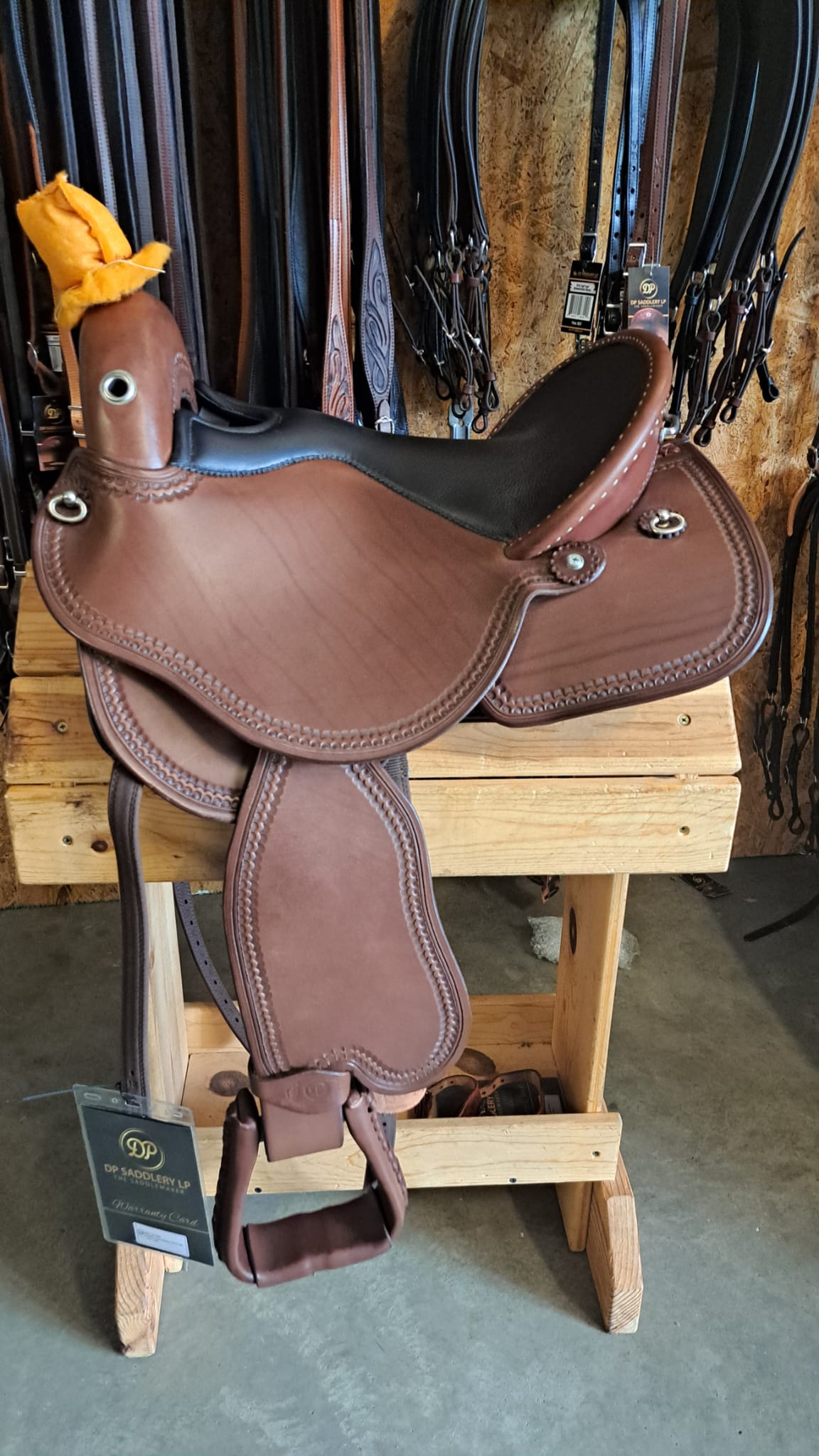 DP Saddlery Quantum Short and Light 7649 WD S1 With Western Skirt