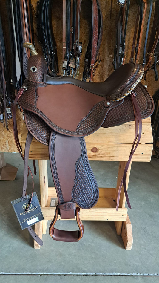 DP Saddlery Quantum Short and Light 7686 WD S2 With Western Skirt