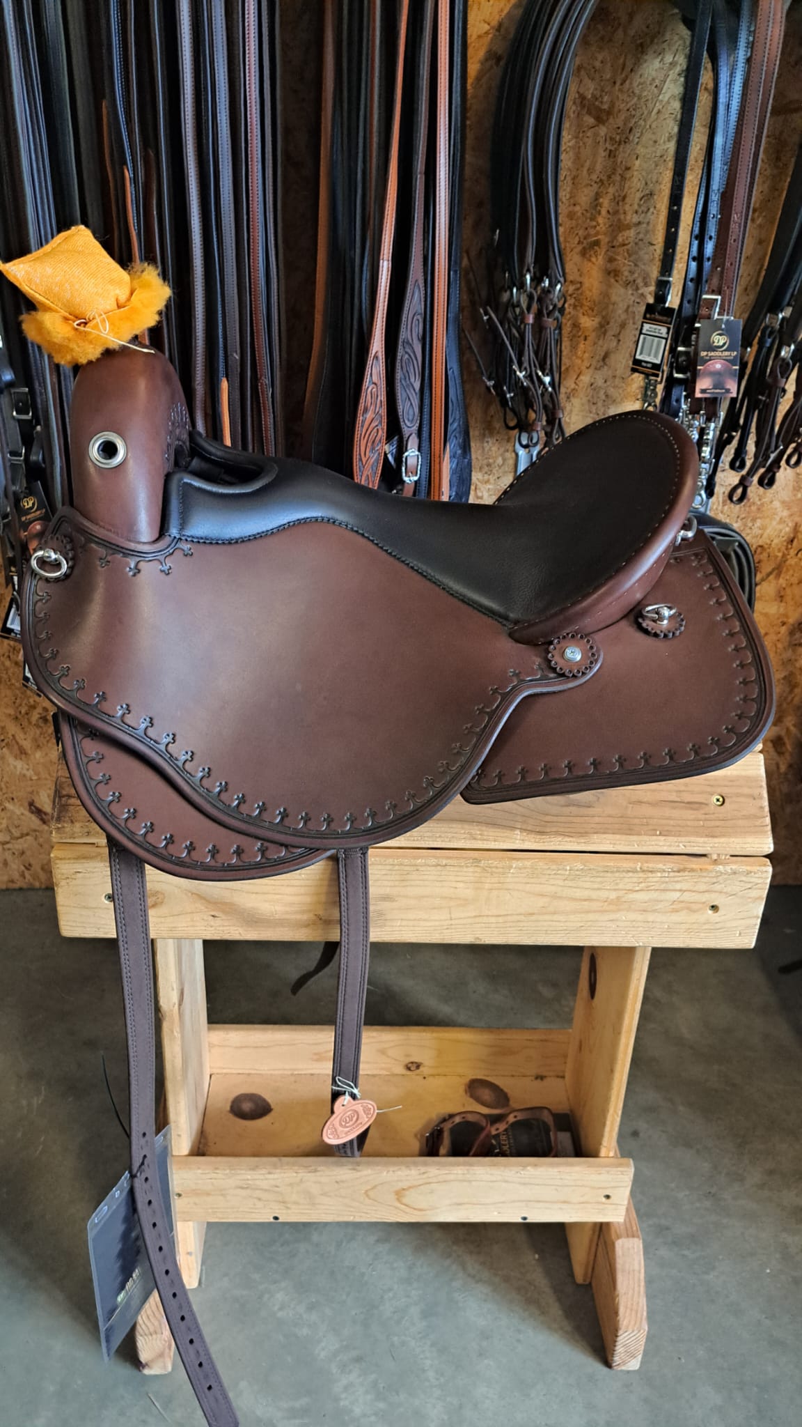 DP Saddlery Quantum Short and Light 7721 WD S2 With Western Skirt