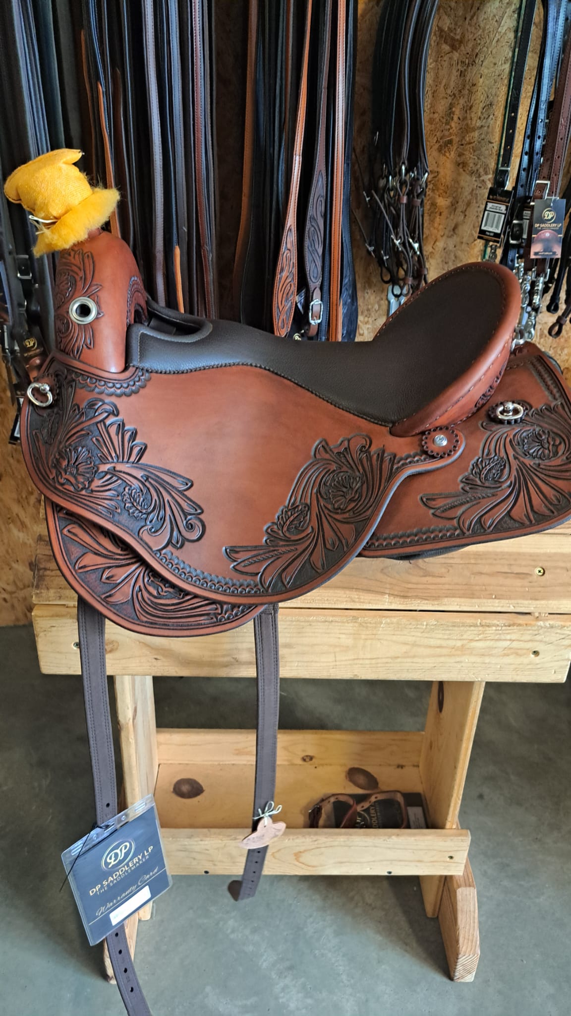 DP Saddlery Quantum Short and Light 7728 WD S2 With Western Skirt