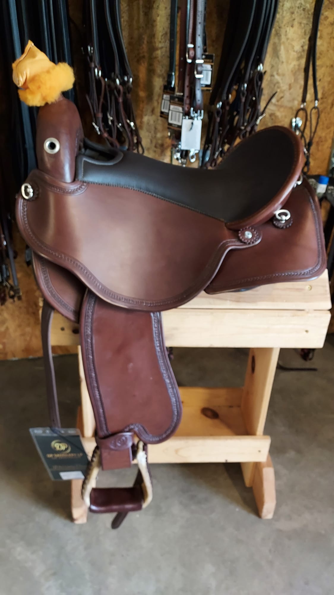 DP Saddlery Quantum Short and Light 7812 S3 With Western Skirt