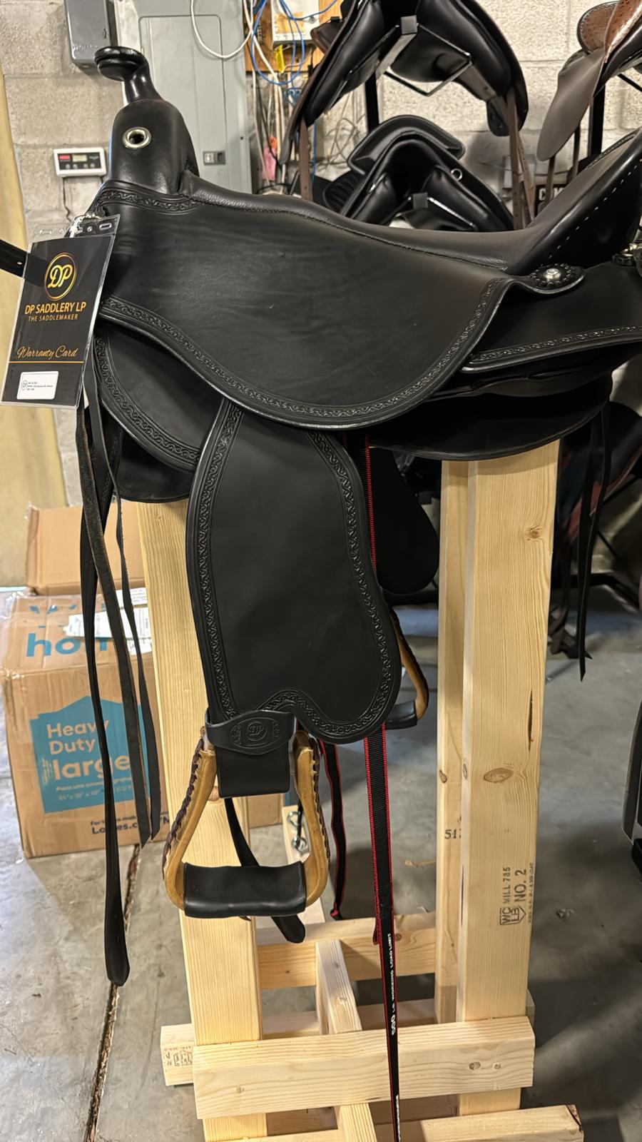 DP Saddlery Quantum Short and Light 7872 WD S4 With Western Skirt