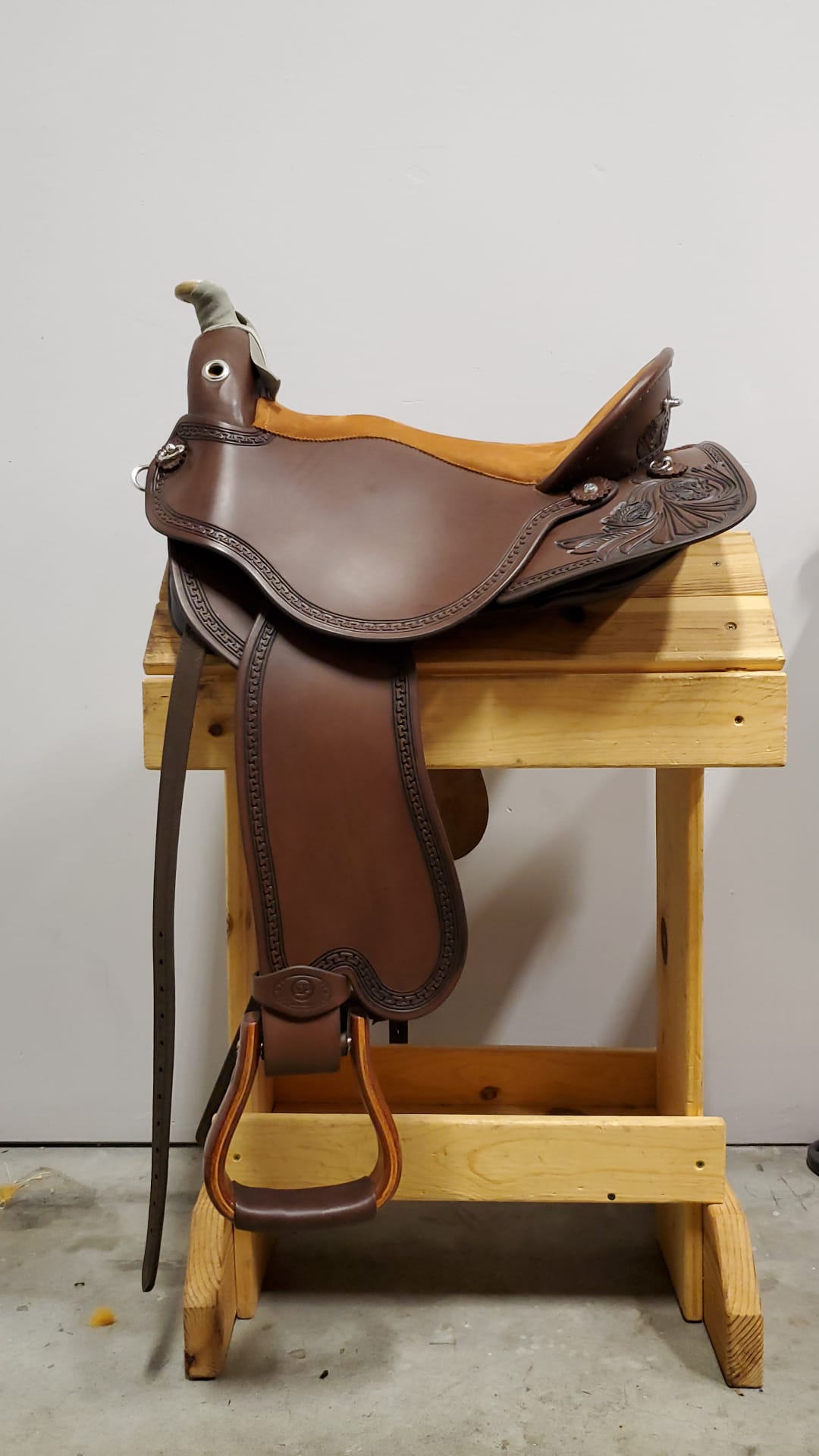 DP Saddlery Quantum Short and Light 7993 WD S2 With Western Skirt