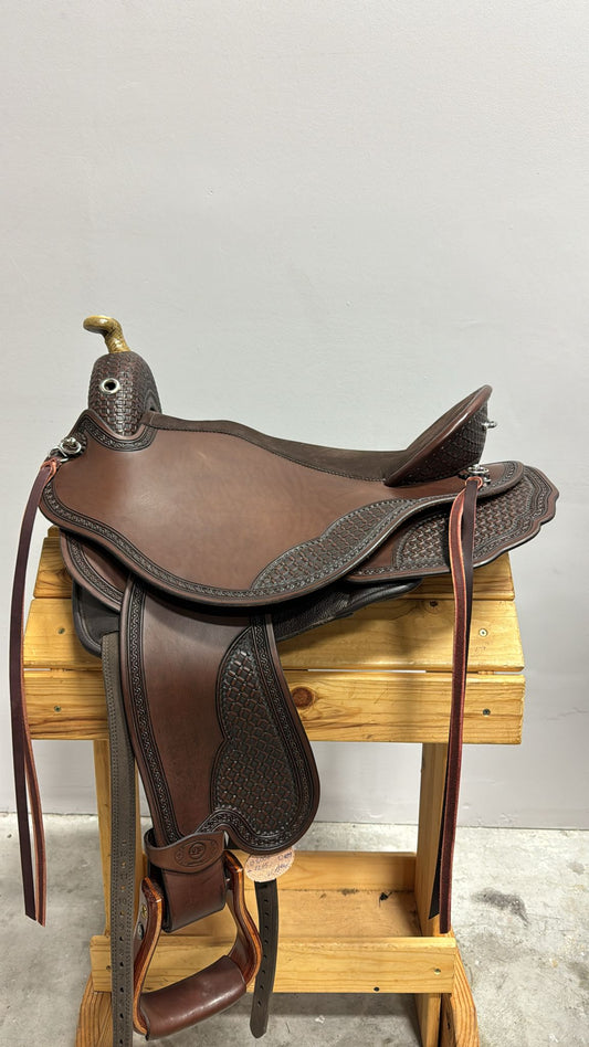 DP Saddlery Quantum Western 8006 S4 WD With Skirt