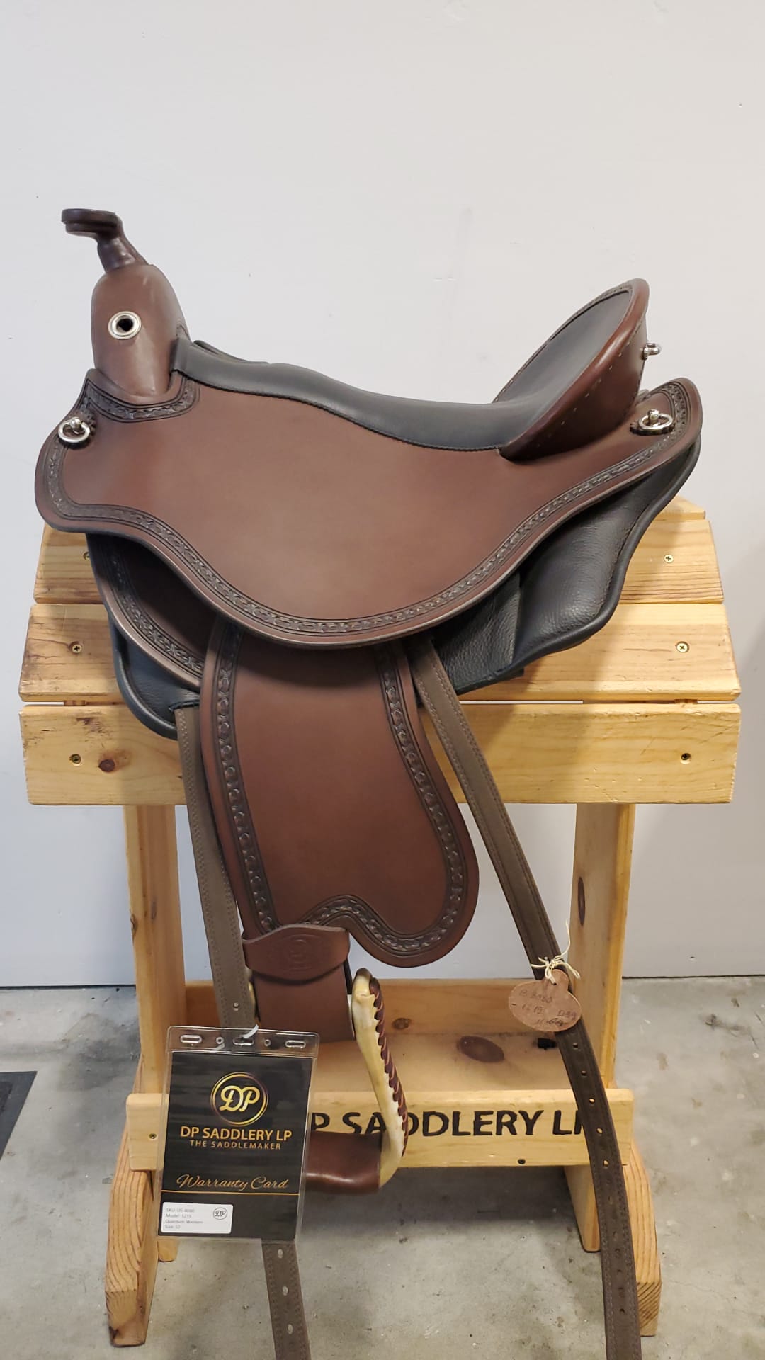 DP Saddlery Quantum Western 8080 S2