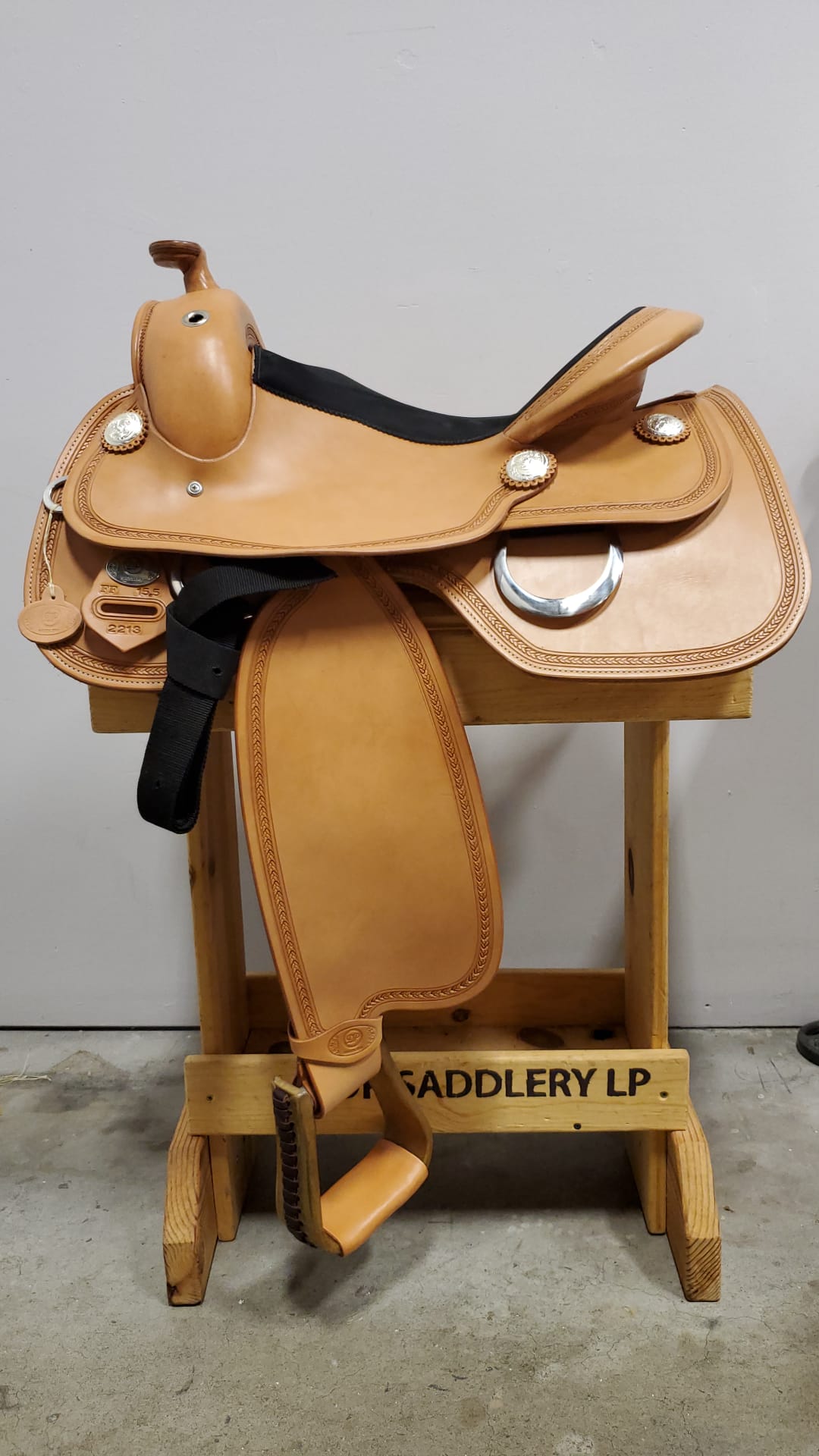 DP Saddlery Flex Fit Equitation Trainer 8092 15.5in