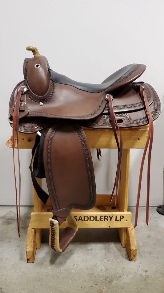 DP Saddlery Flex Fit Midwest 8108 16in