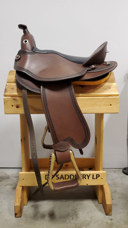 DP Saddlery Quantum Western Optima WD 8134 S2