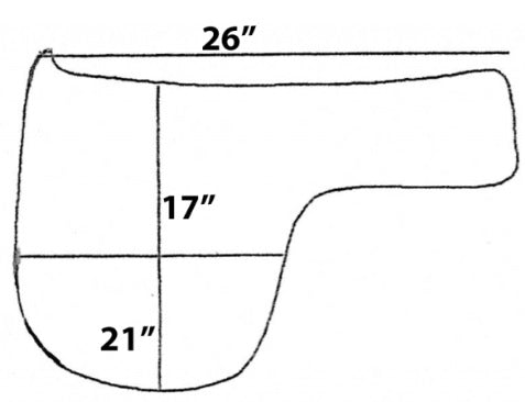 Fur Saddle - Western - Horse